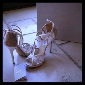 Jimmy Choo wedding shoes!